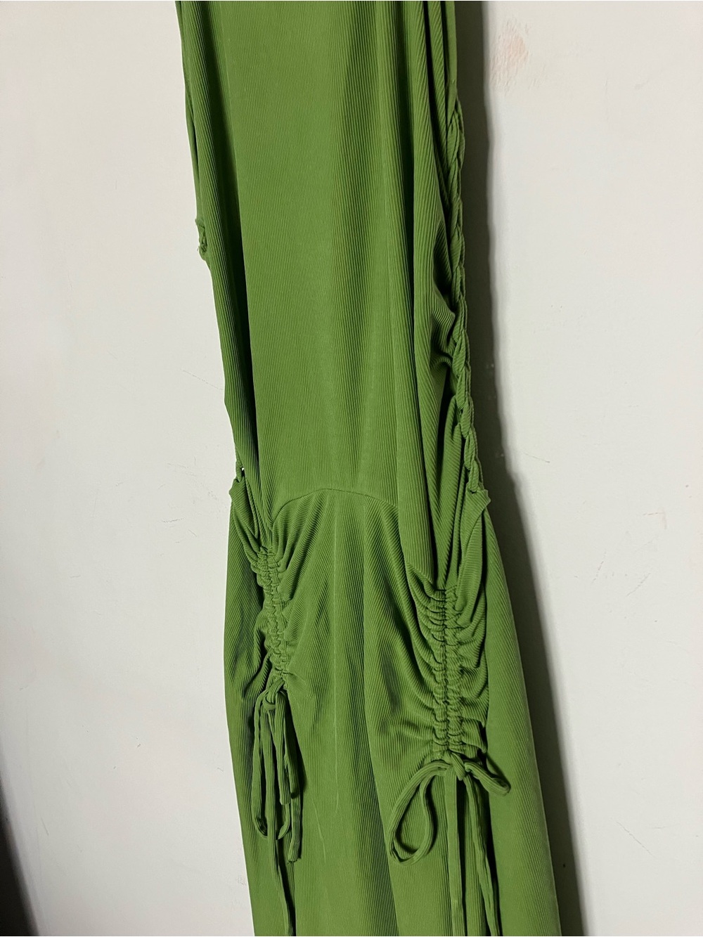 Free People Samilla Midi Dress in Fresh Chives Large - Picture 6 of 8